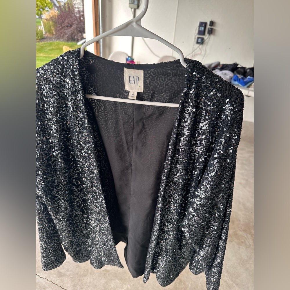 Gap women’s XS SEQUIN jacket